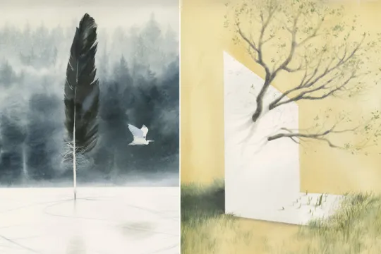 Marina Marcolin invites us to picture the new year with the Burgo 2022 illustrated calendar
