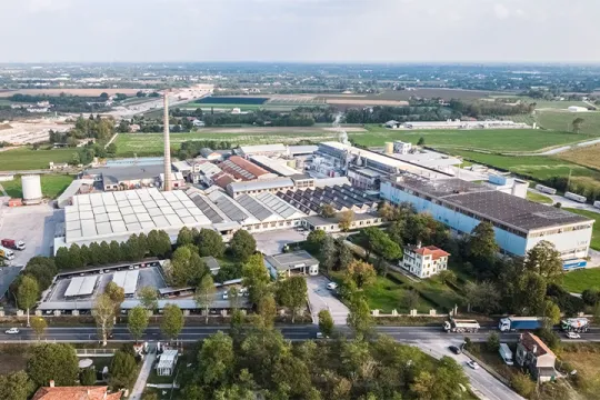 A new water treatment system in Villorba plant
