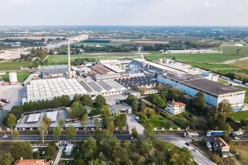 Un nuovo sistema di trattamento delle acque nello stabilimento di Villorba
